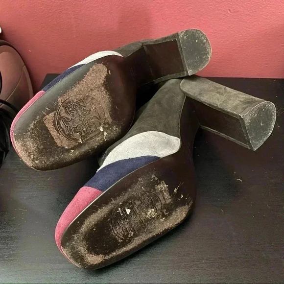 Tory Burch Multicolor Block Heels - Picture 9 of 9